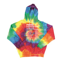 Load image into Gallery viewer, Pisces Nutrition Label - Tie-Dyed Hoodie
