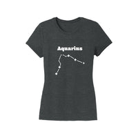 Load image into Gallery viewer, Aquarius Constellation - Womens T-Shirt
