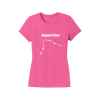 Load image into Gallery viewer, Aquarius Constellation - Womens T-Shirt
